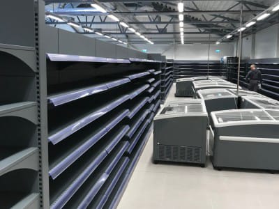VVN meeskond tarnis tarneseadmed ja montaažitööd kaupluseketi "TOP" uues kaupluses Siguldas.6